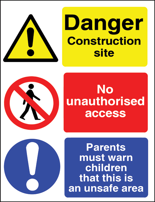 Construction Sight Signs