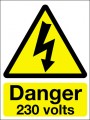 Danger 230 volts