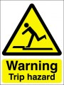 Warning trip hazard