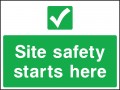 Site safety starts here.