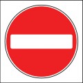 No Entry sign