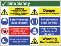 Site Safety Warning Dangerous site...