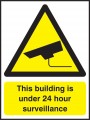 This building is under 24 hour...