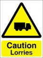 Caution lorries