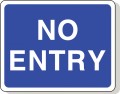 No entry...