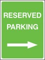 Reserved parking right