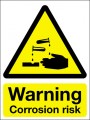 Warning corrosion risk