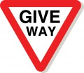 Give way