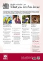 Health & Safety Law Poster