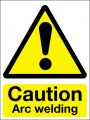 Caution arc welding