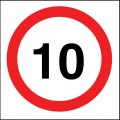 Speed sign