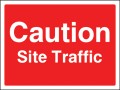 Caution site traffic