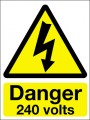Danger 240 volts