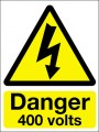 Danger 400 volts