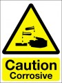Caution corrosive
