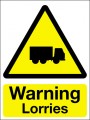 Warning lorries