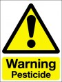 Warning pesticide