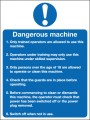Dangerous machine..
