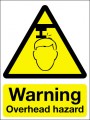 Warning overhead hazard