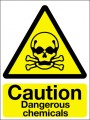 Caution dangerous chemicals.