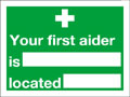 Your first aider is_Located