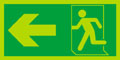 NG Running man Arrow left