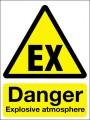 Danger explosive atmosphere
