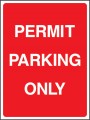 Permit parking only