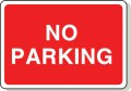 No parking.