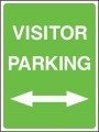 Visitor parking left/right