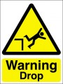 Warning drop