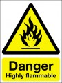 Danger highly flammable