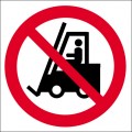 No fork lift trucks