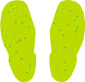 Floor Markers (Footprints)
