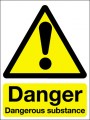 Danger dangerous substances