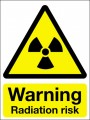 Warning radiation risk