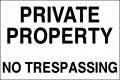 Private Property No Trespassing